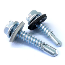 Tek Screw Tornillo Single Washer Hex Head Screw